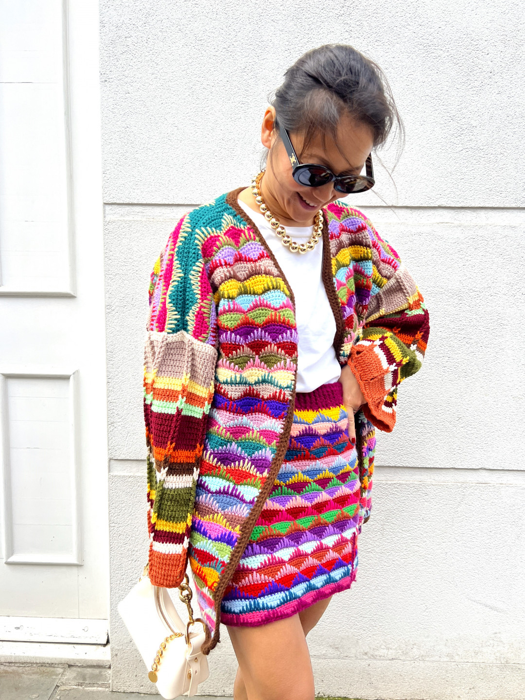 Mahalah Jacket Multicolor by Jessica K on curated-crowd.com