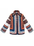Talulah Jacket Petrol/Orange by Jessica K on curated-crowd.com