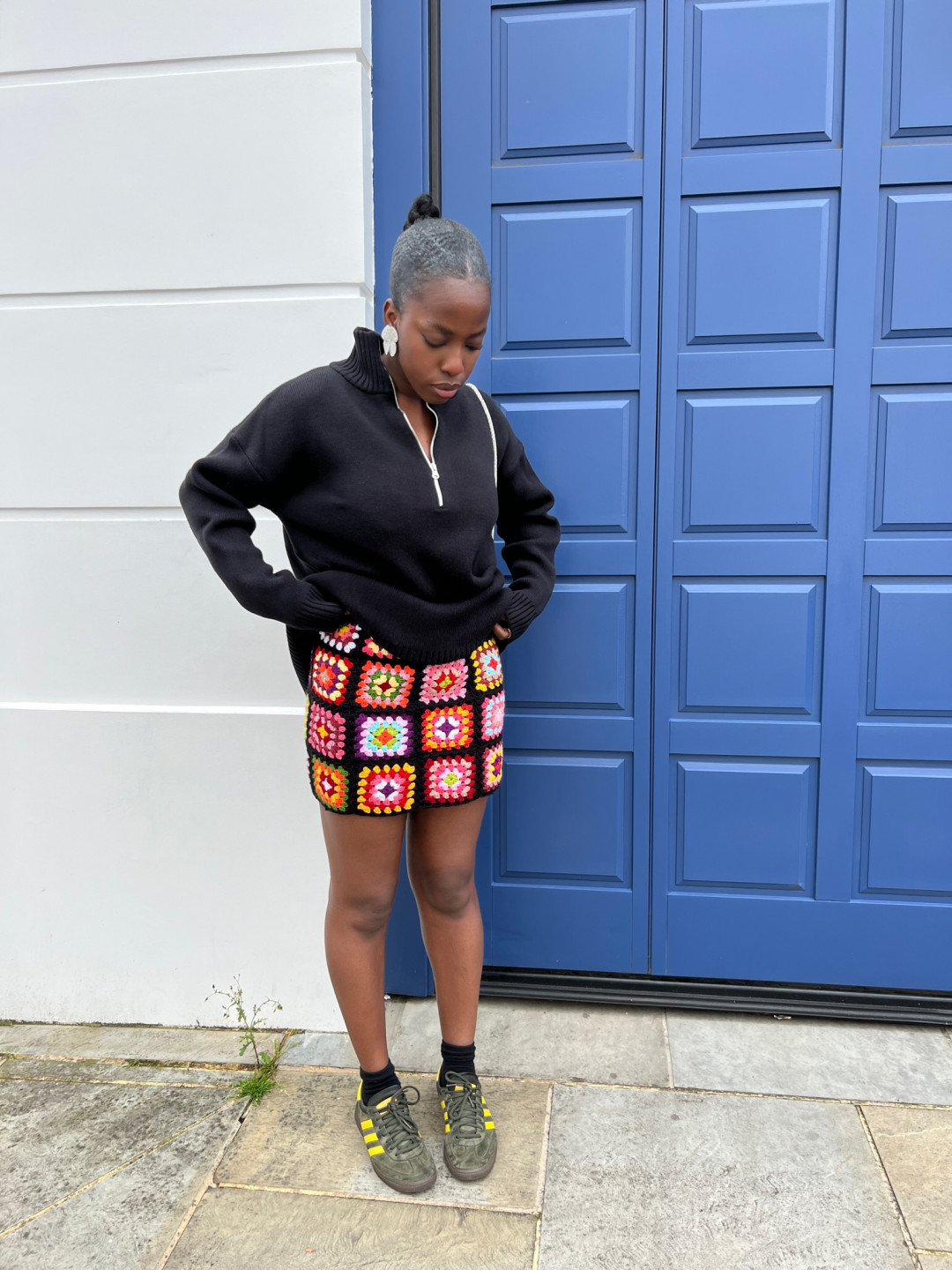 Saray Knit Skirt Pastel by Jessica K on curated-crowd.com