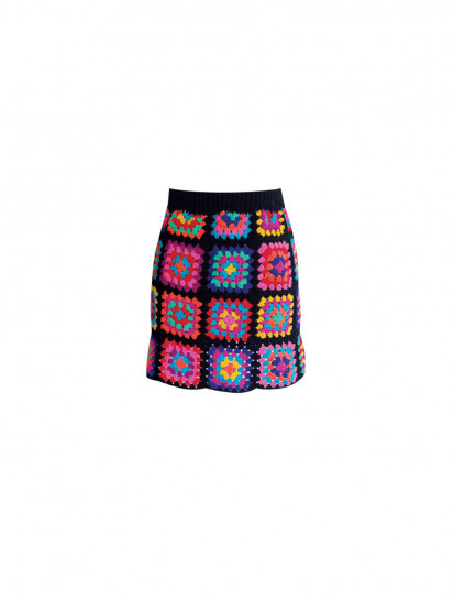 Saray Knit Skirt Fluo by Jessica K on curated-crowd.com