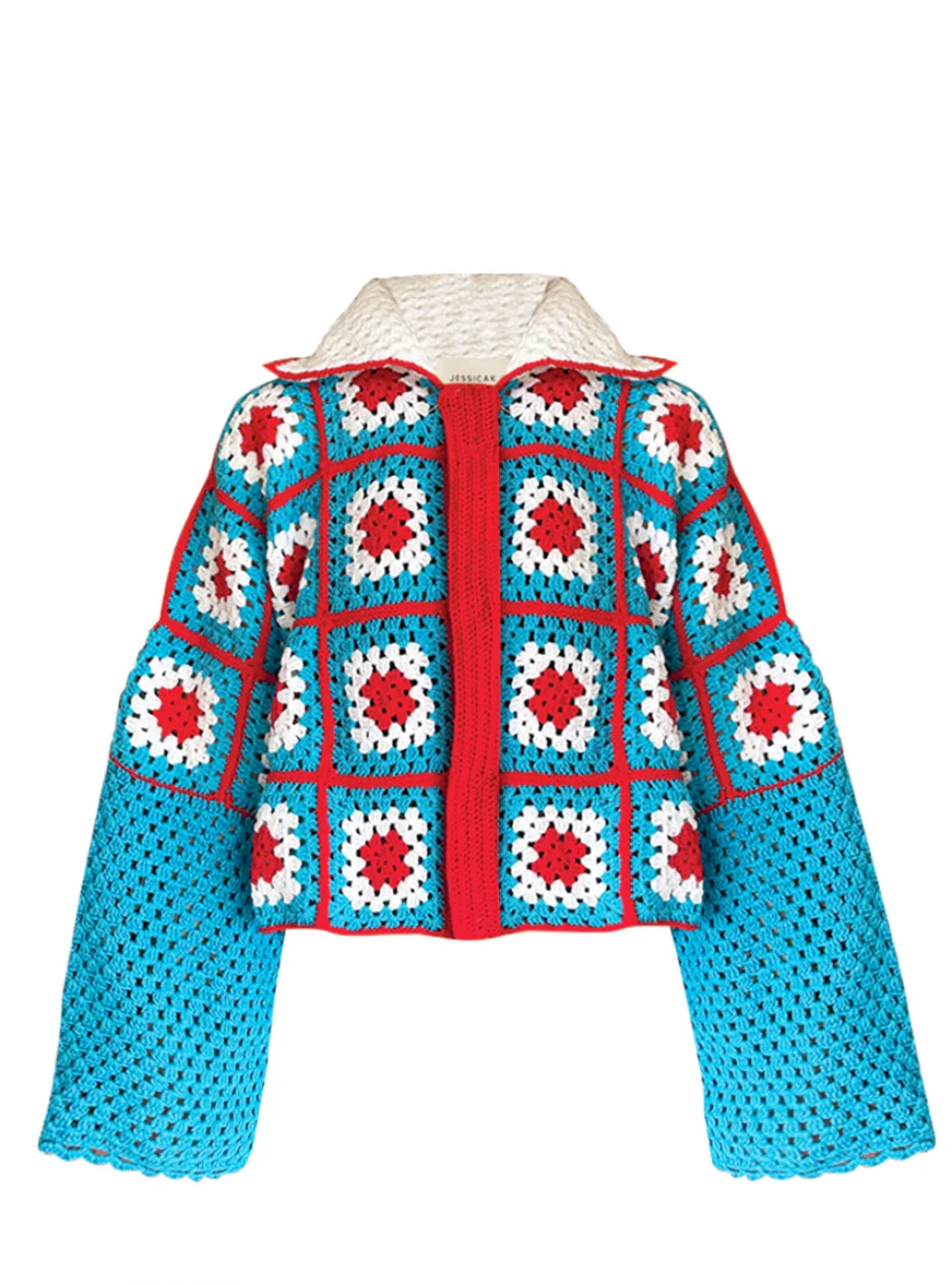 Anya Jacket Blue by Jessica K on curated-crowd.com
