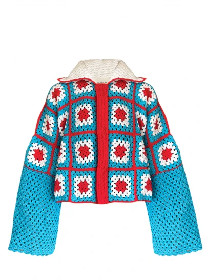Anya Jacket Blue by Jessica K on curated-crowd.com