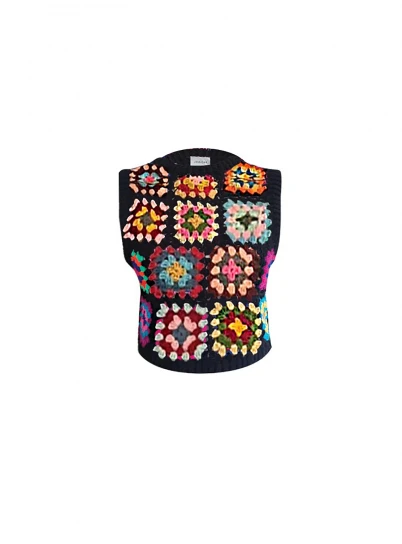Saray Pastel Gilet by Jessica K on curated-crowd.com