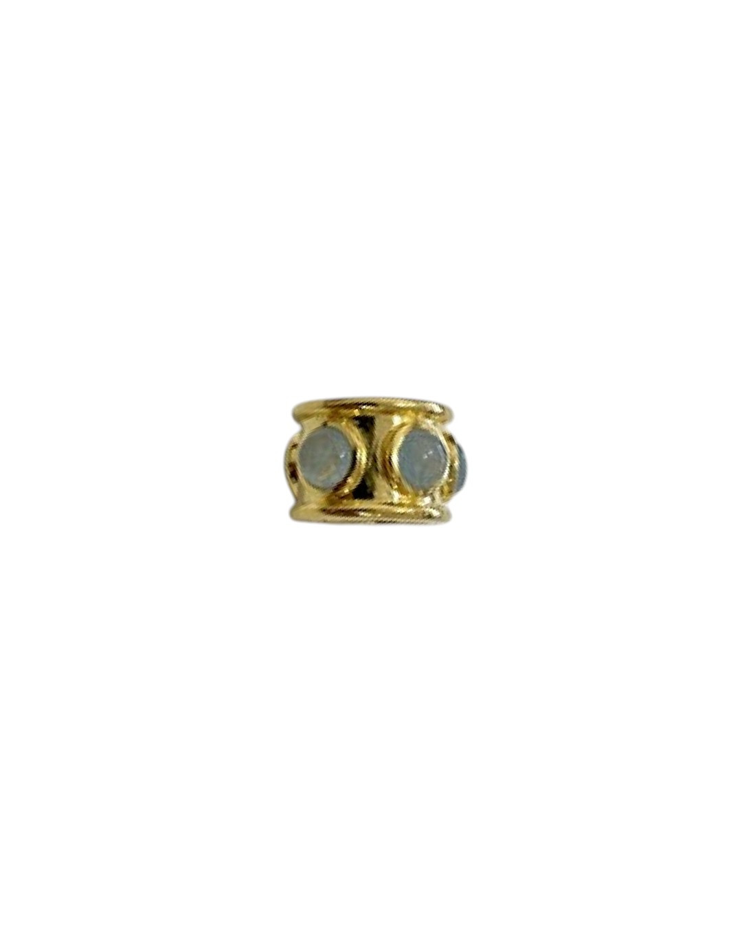 Aquamarine Set Guinevere Ring by Tay Jewellery on curated-crowd.com