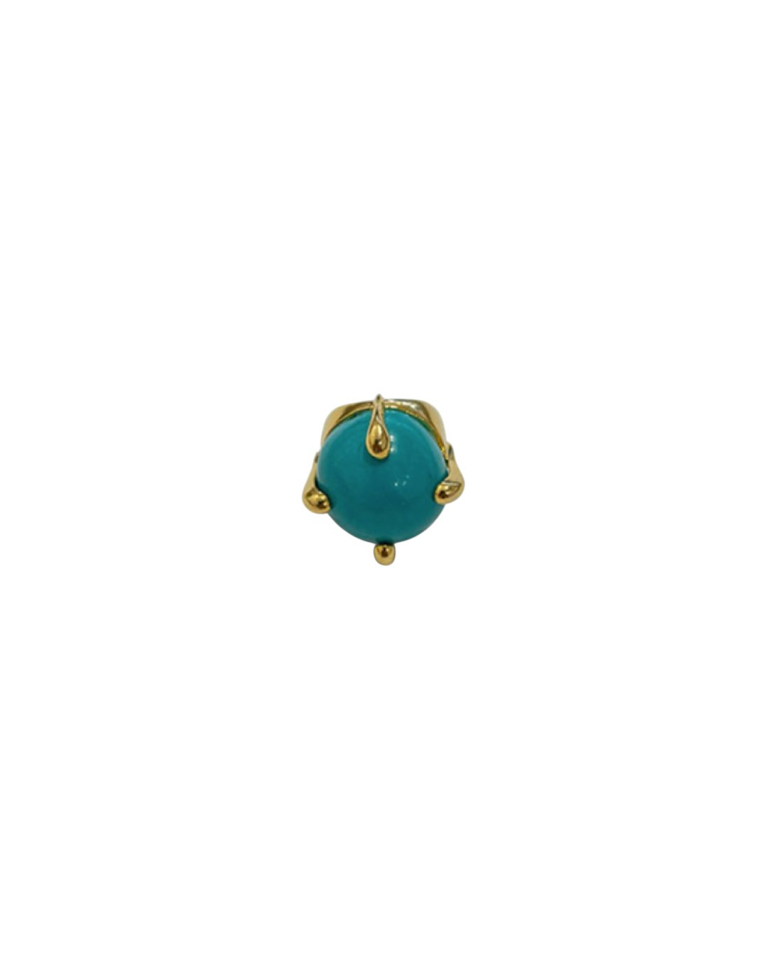 Turquoise Set Chrissie Ring by Tay Jewellery on curated-crowd.com