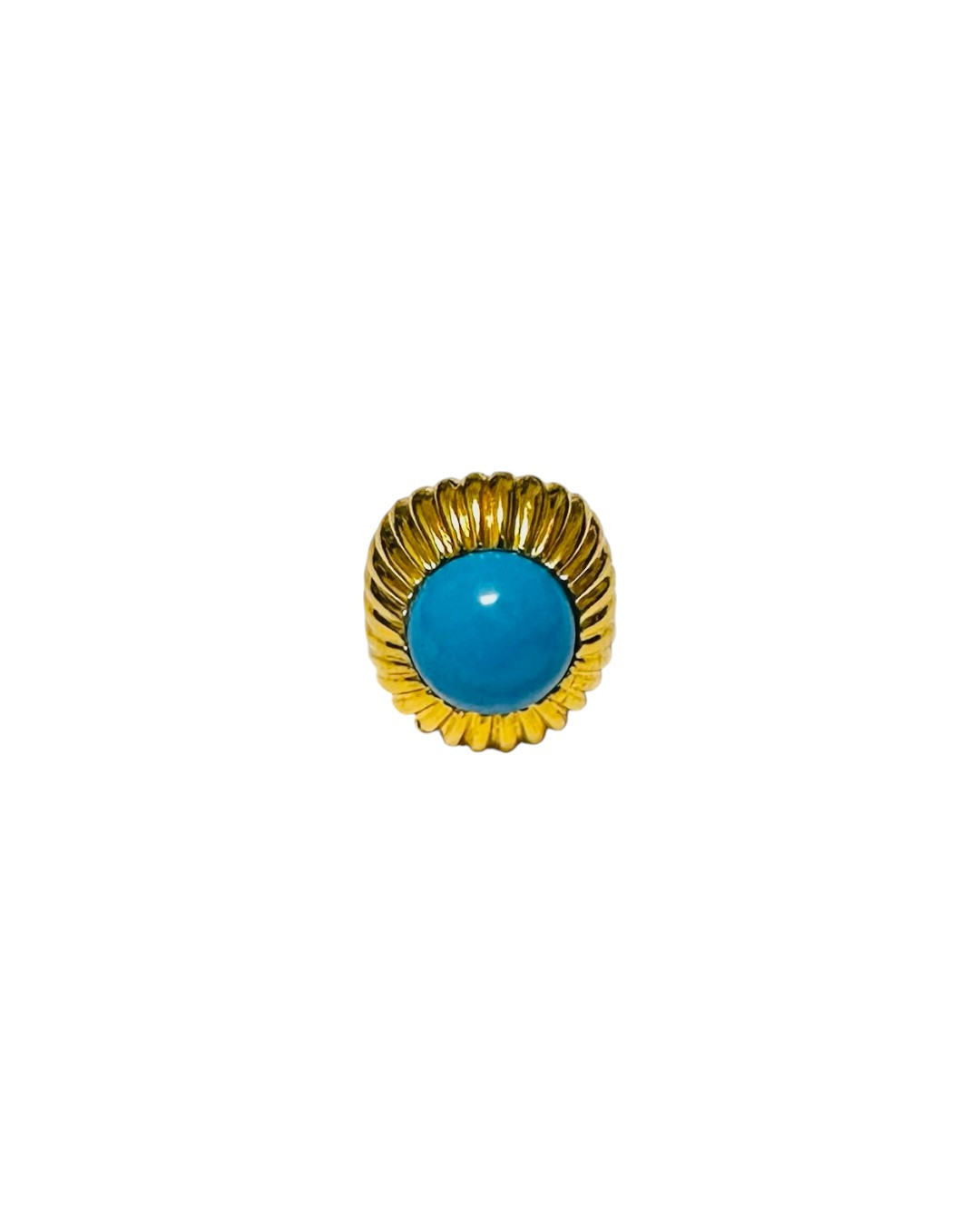 Begum Ring Turquoise by Tay Jewellery on curated-crowd.com