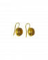 Citrine Set Coffee Bean Earrings by Tay Jewellery on curated-crowd.com