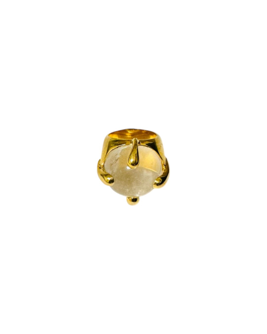 Rock Crystal Chrissie Ring by Tay Jewellery on curated-crowd.com