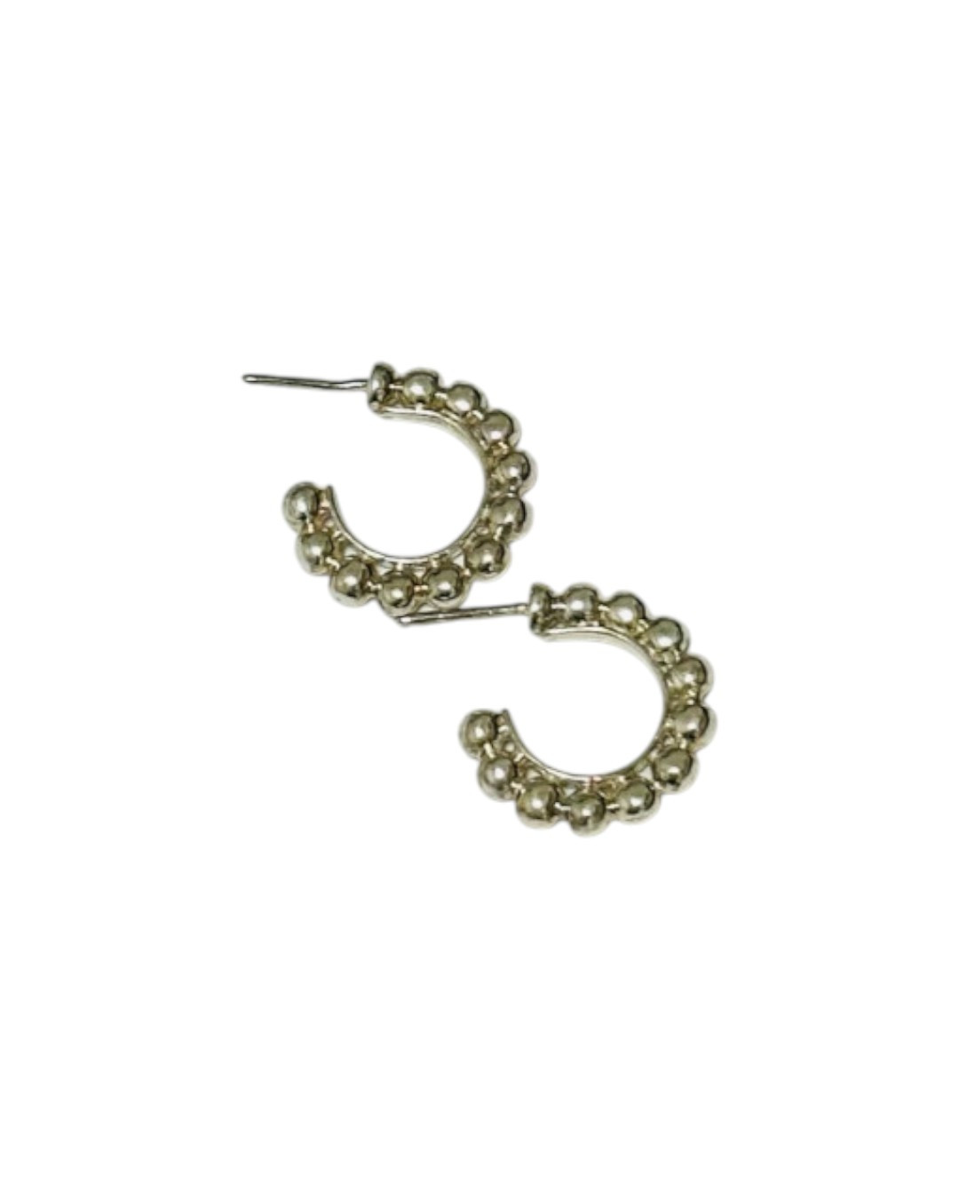 Small Nazreen Ear Hoop Earrings by Tay Jewellery on curated-crowd.com