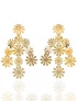 Dinner Date Marguerite Earrings Gold by Jessica K on curated-crowd.com
