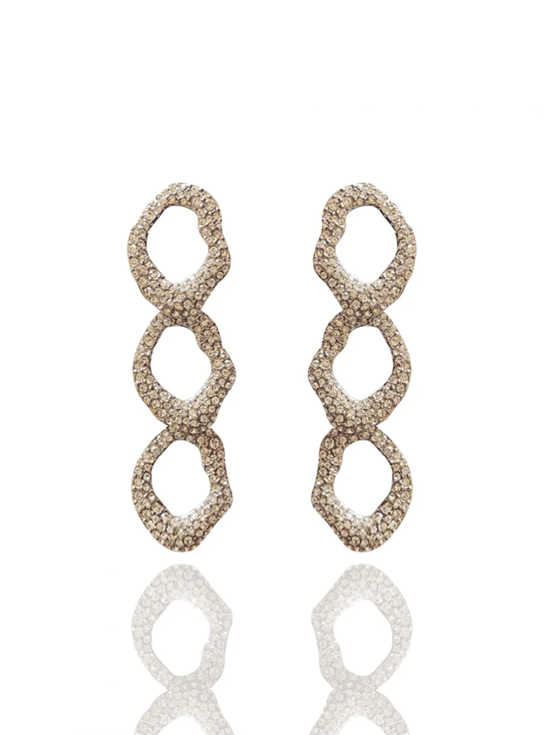 Nala Earrings Silver by Jessica K on curated-crowd.com