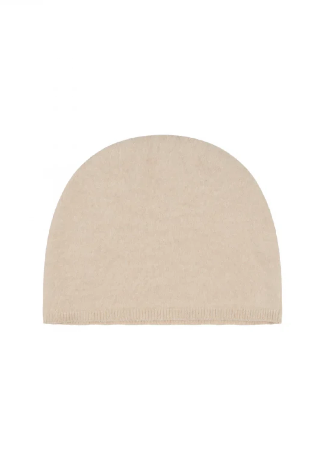 Brushed Cashmere Hat in Porcelain by LOOP Cashmere on curated-crowd.com
