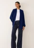 Ribbed Detail Edge To Edge Cardigan by LOOP Cashmere on curated-crowd.com
