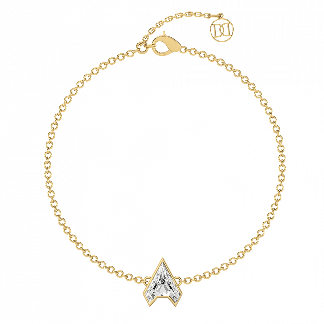 Alphabet Diamond Bracelet by MOH on curated-crowd.com