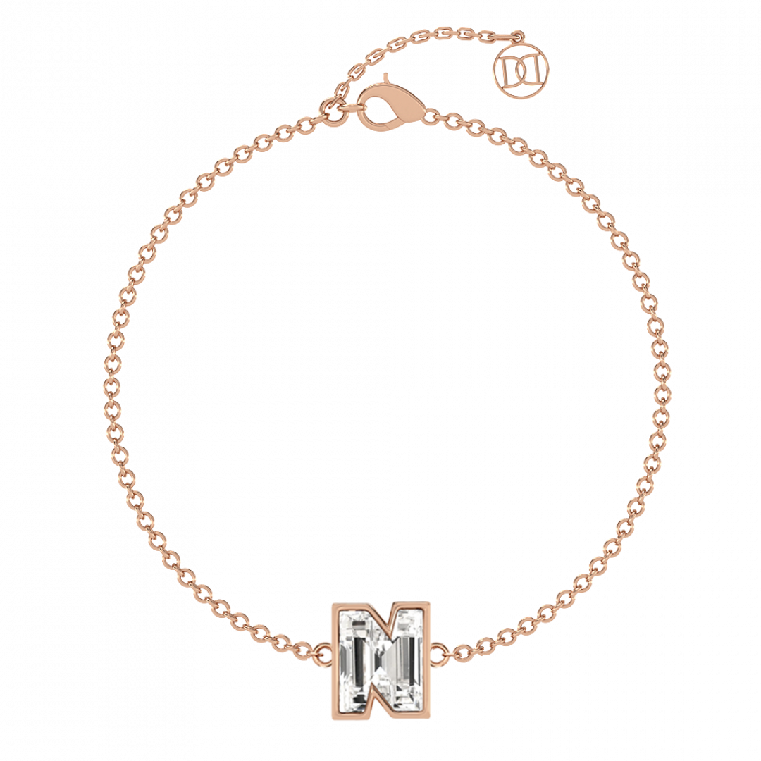 Alphabet Diamond Bracelet by MOH on curated-crowd.com
