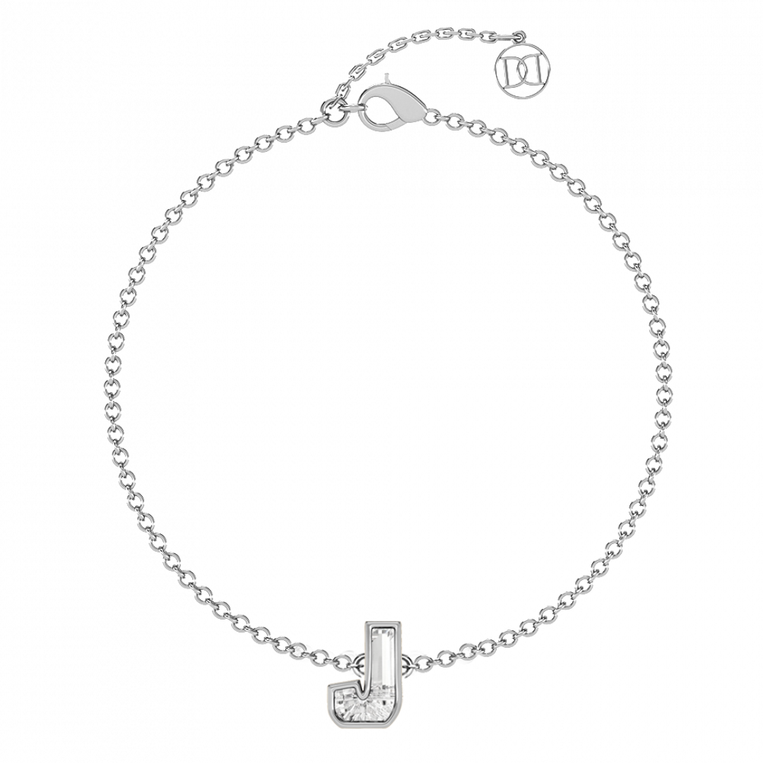 Alphabet Diamond Bracelet by MOH on curated-crowd.com