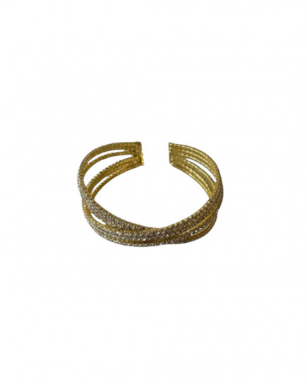 Enigma Bracelet Gold by Talita on curated-crowd.com