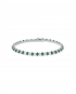 Esoteric Choker Emerald and White by Talita London on curated-crowd.com