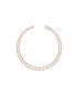 Legacy Choker Rose Gold and White by Talita London on curated-crowd.com