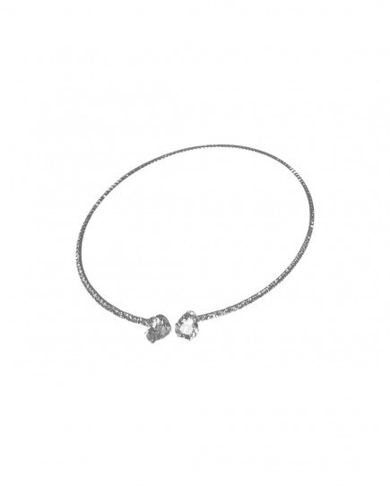 Twilight Silver Choker by Talita on curated-crowd.com