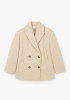 Jude Alpaca Wool Peacoat by FAYRI on curated-crowd.com