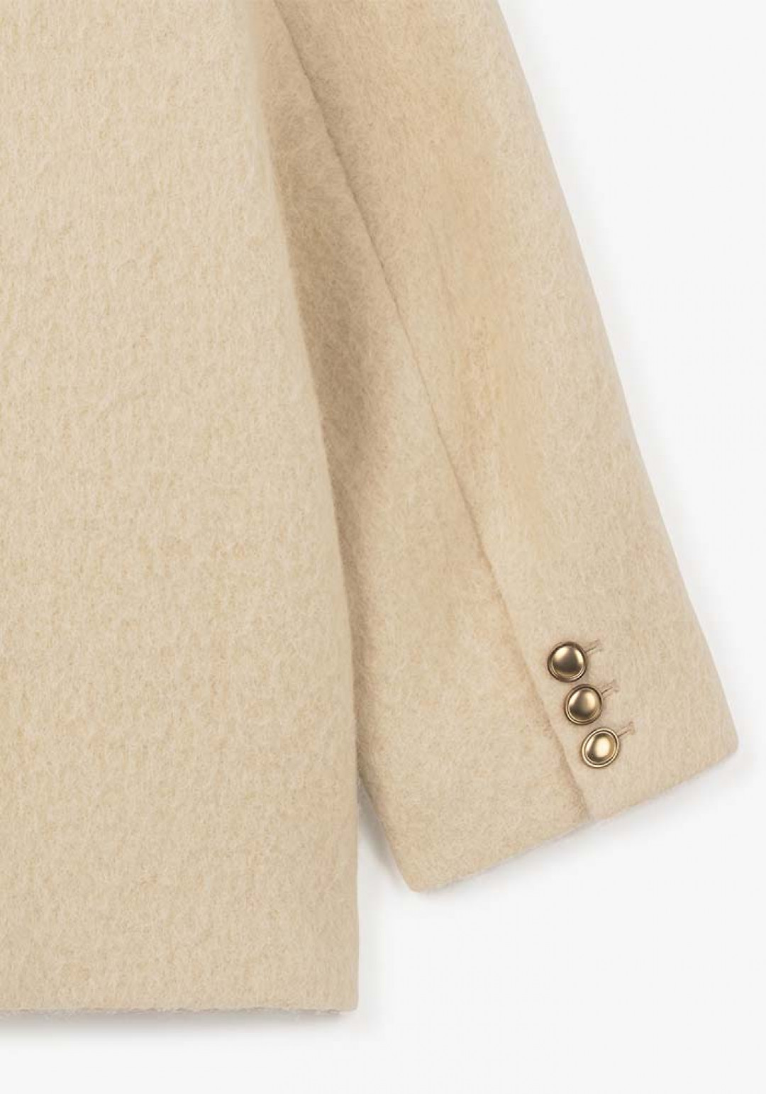 Jude Alpaca Wool Peacoat by FAYRI on curated-crowd.com