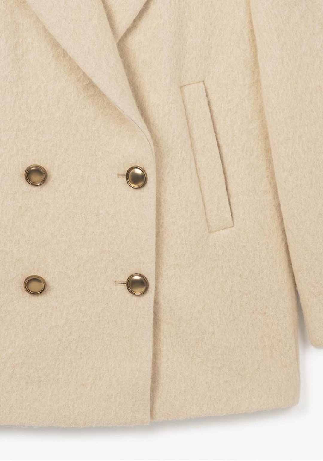 Jude Alpaca Wool Peacoat by FAYRI on curated-crowd.com