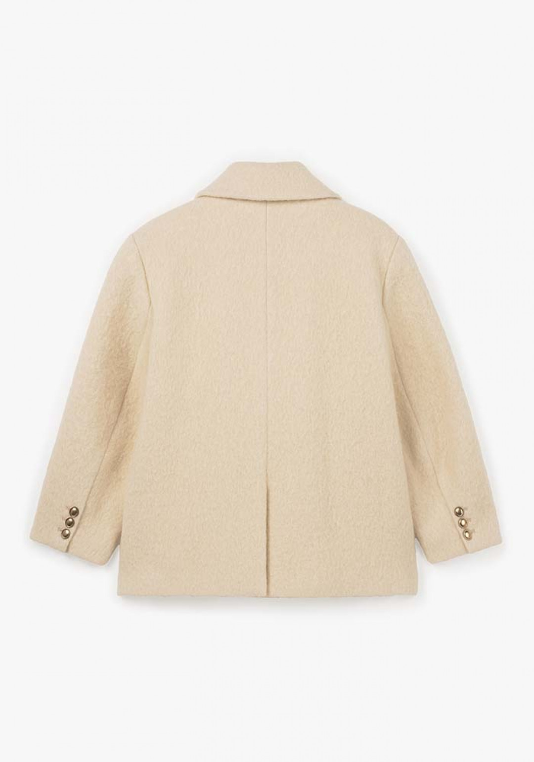 Jude Alpaca Wool Peacoat by FAYRI on curated-crowd.com