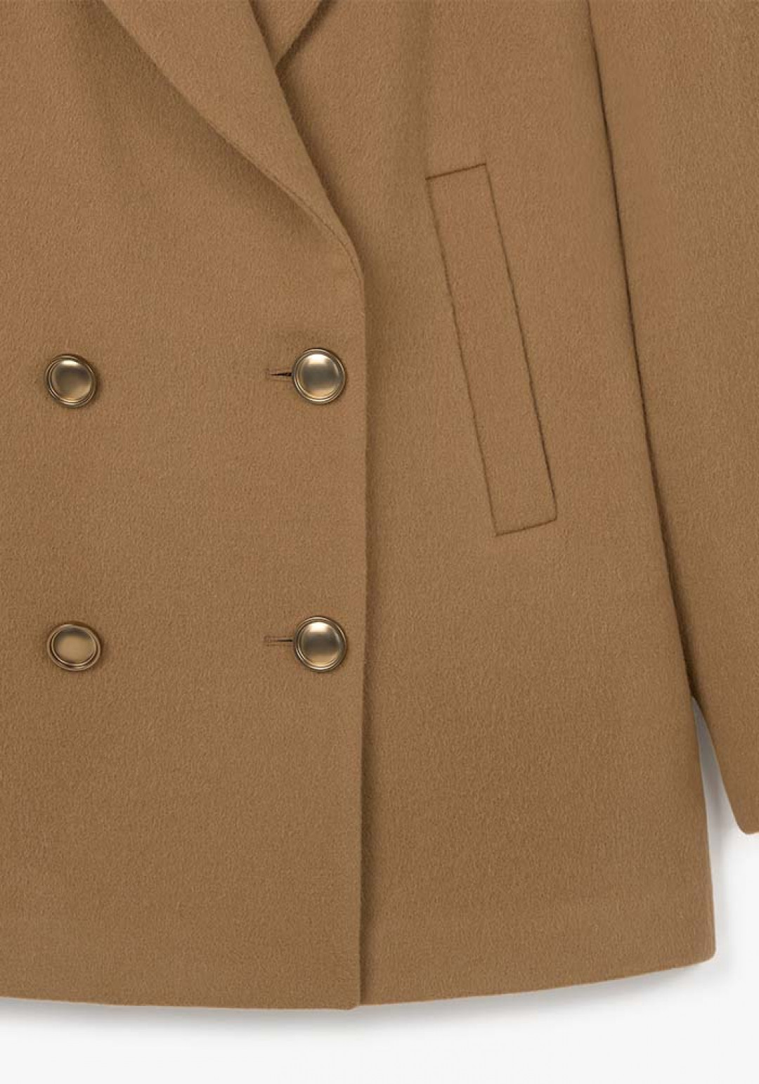 Jude Alpaca Wool Peacoat by FAYRI on curated-crowd.com