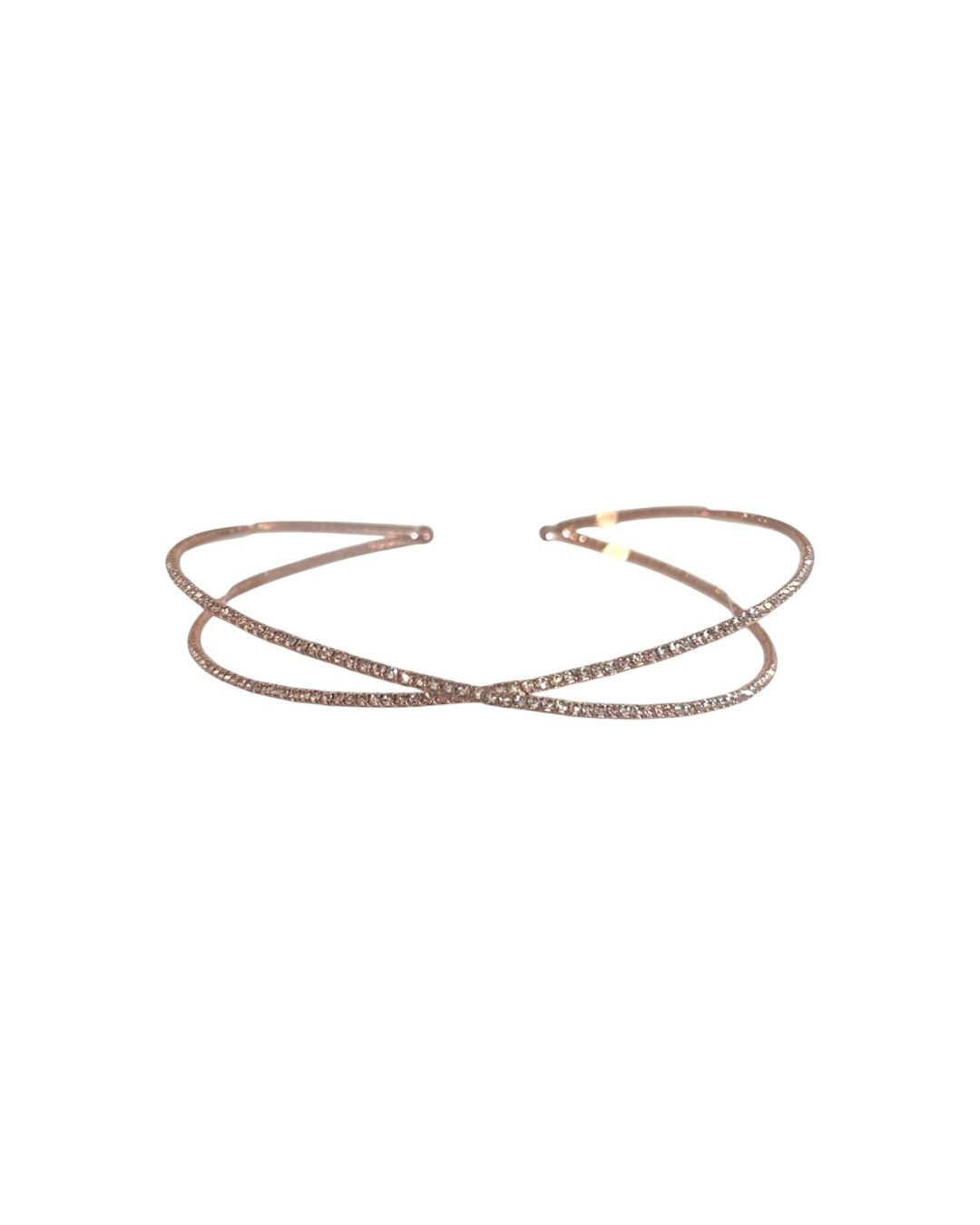 Sacred Light Rose Gold Choker by Talita London on curated-crowd.com