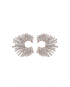 Starstruck Earrings Rose Gold and White by Talita London on curated-crowd.com