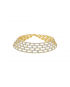 Echo Choker Yellow Gold and White by Talita London on curated-crowd.com