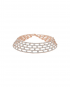 Echo Choker Rose Gold and White by Talita London on curated-crowd.com