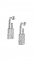 Pave Lock Earrings by Emili on curated-crowd.com