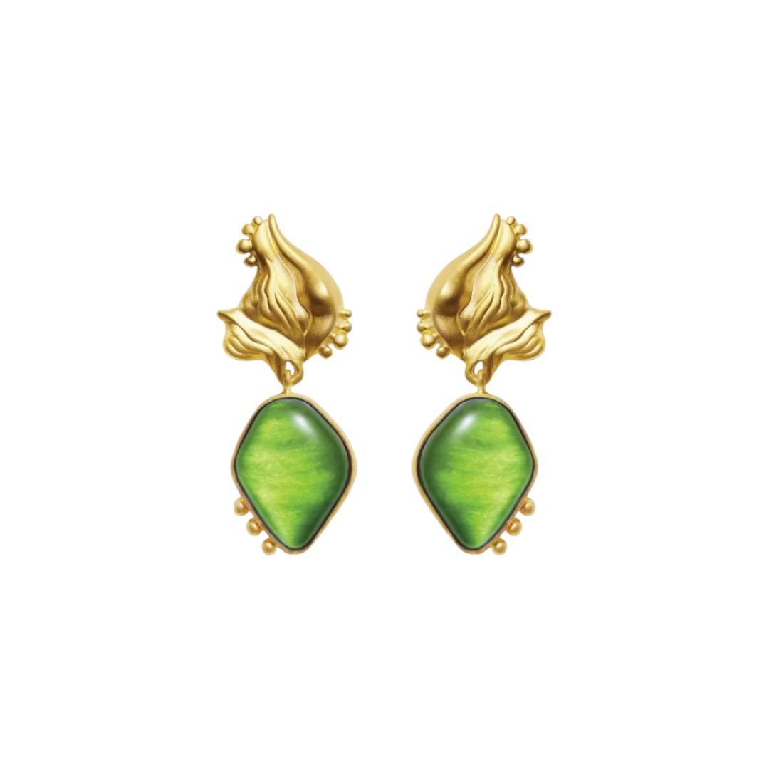 Mini Lupa Earrings by Jude Benhalim on curated-crowd.com