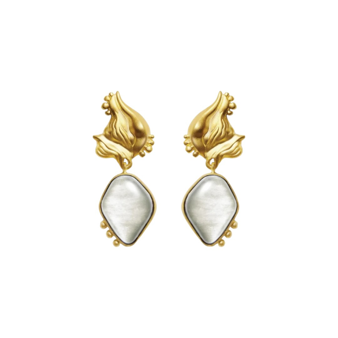 Mini Lupa Earrings by Jude Benhalim on curated-crowd.com