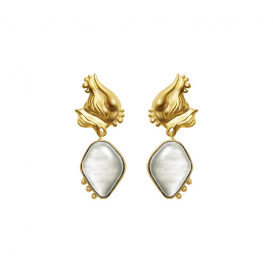 Mini Lupa Earrings by Jude Benhalim on curated-crowd.com