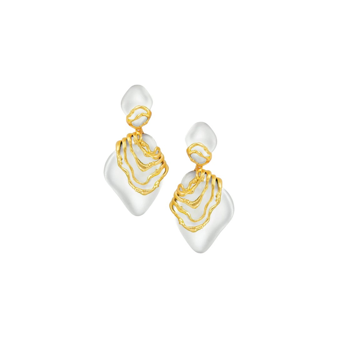 Serenity Earrings by Jude Benhalim on curated-crowd.com