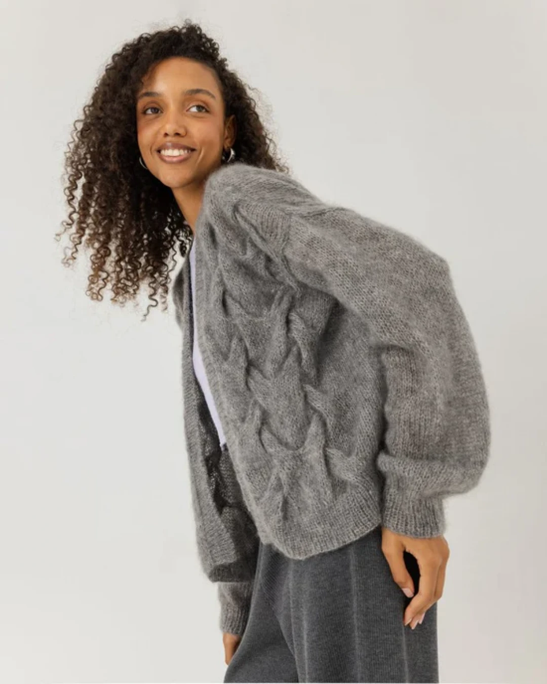 Twisted Erik Cardigan by The Knotty Ones on curated-crowd.com