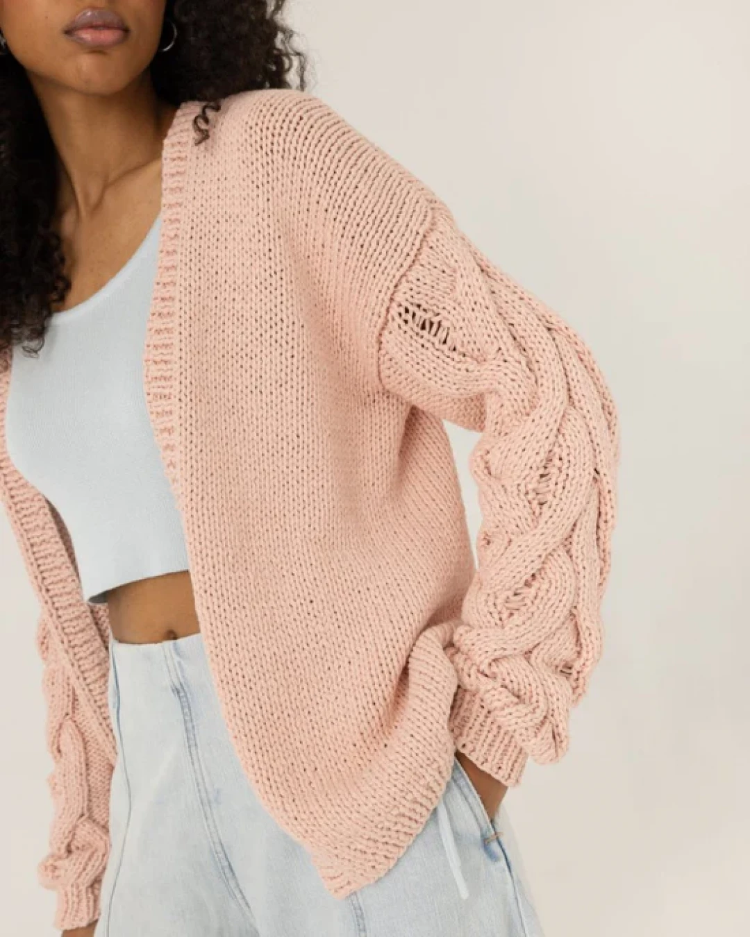 Kovas Cotton Cardigan by The Knotty Ones on curated-crowd.com