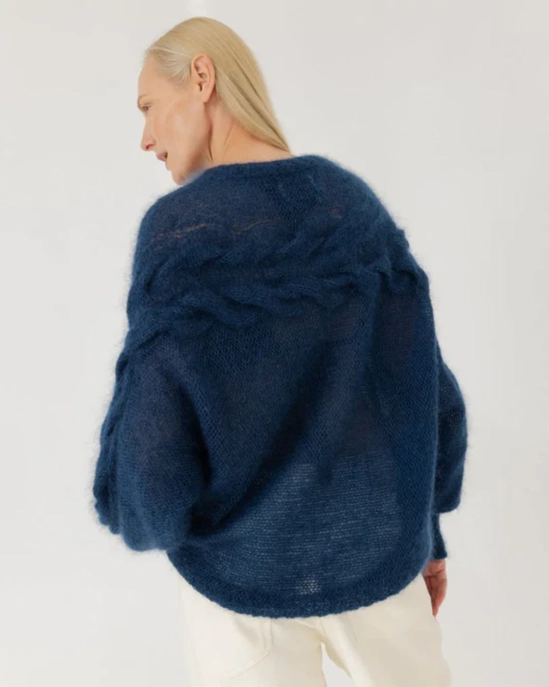 Jūra Silk Mohair Sweater by The Knotty Ones on curated-crowd.com