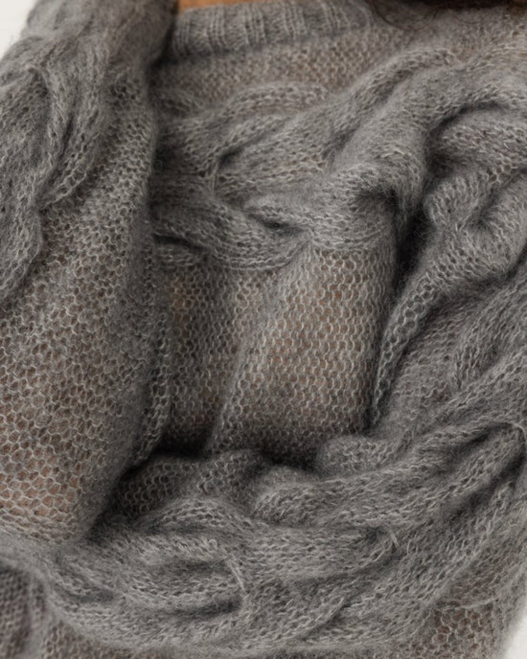 Jūra Silk Mohair Sweater by The Knotty Ones on curated-crowd.com
