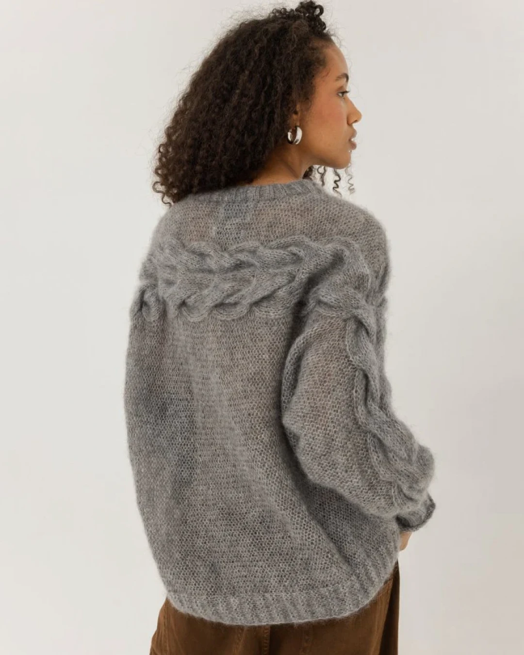 Jūra Silk Mohair Sweater by The Knotty Ones on curated-crowd.com