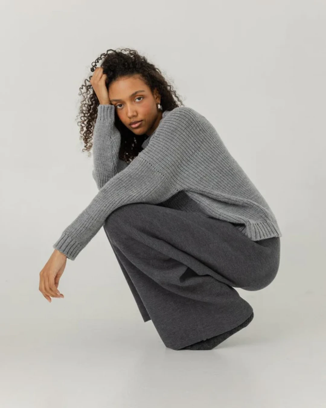 Laumės Wool Sweater by The Knotty Ones on curated-crowd.com