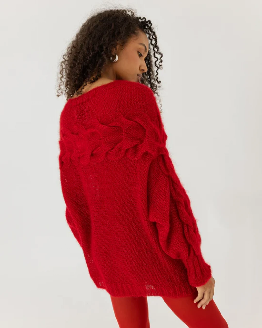 Jūra Handmade Silk & Mohair Sweater by The Knotty Ones on curated-crowd.com