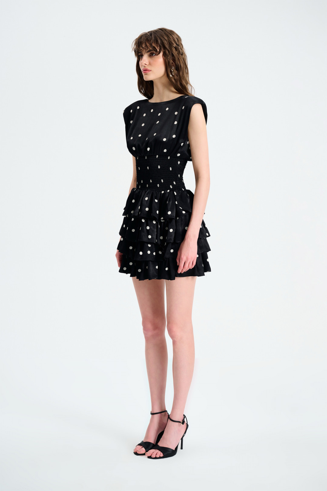 COCO DRESS / BLACK POLKA DOT by NAIA on curated-crowd.com