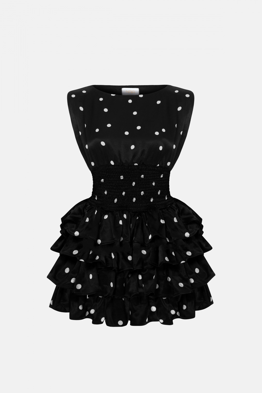 COCO DRESS / BLACK POLKA DOT by NAIA on curated-crowd.com