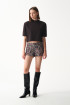 LULU SHORTS / BLACK SEQUIN by NAIA on curated-crowd.com