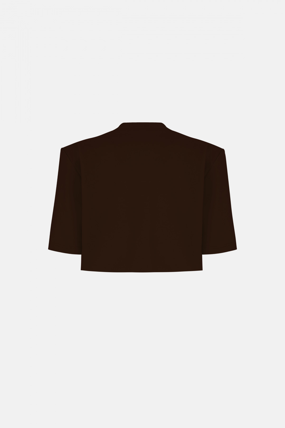 MIU T-SHIRT / BROWN by NAIA on curated-crowd.com