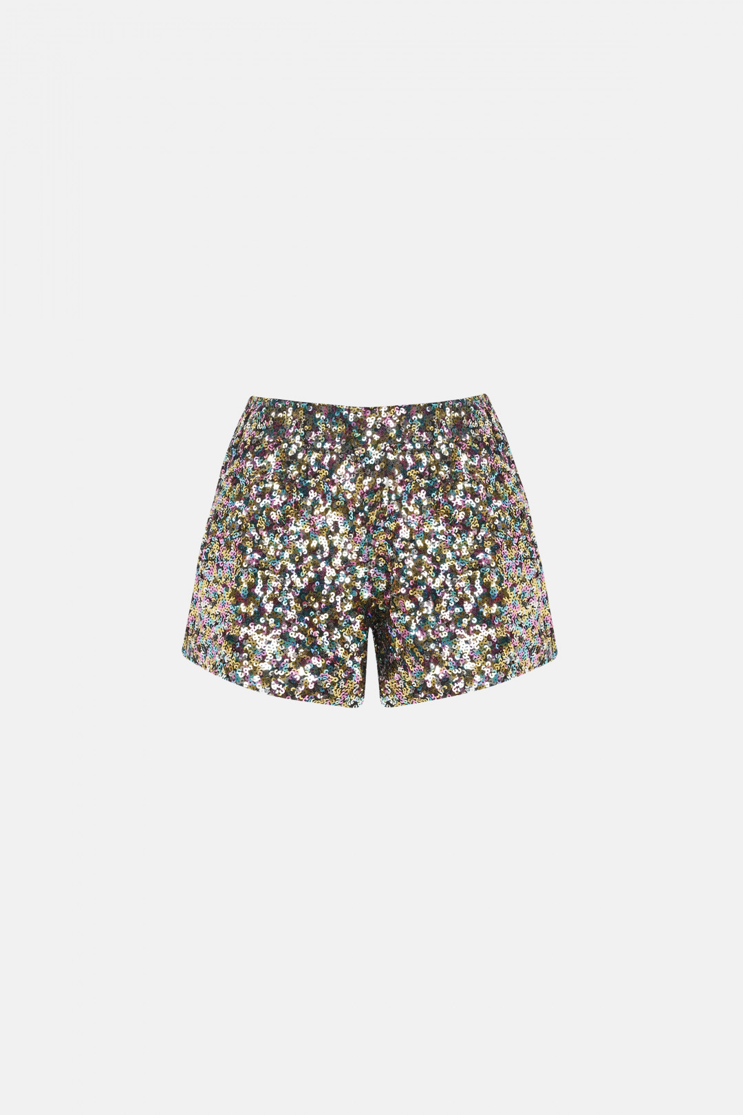 LULU SHORTS / BLACK SEQUIN by NAIA on curated-crowd.com